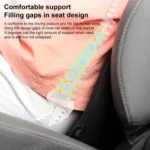 Car mini Seat Cushion Breathable Lumbar Seat Mat - Image 7