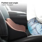 Car Memory Foam Breathable Lumbar Cushion - Image 3