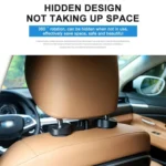 1 Pair Car Seat Back Hidden Hook - Image 5