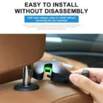 1 Pair Car Seat Back Hidden Hook - Image 6