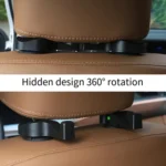 1 Pair Car Seat Back Hidden Hook - Image 7