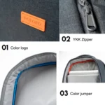 POFOKO A800 Series Polyester Waterproof Laptop Handbag for 15 inch Laptops - Image 7