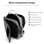 cxs-620 Multifunctional Oxford Laptop Bag Backpack - Image 6