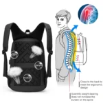 cxs-621 Multifunctional Oxford Laptop Bag Backpack - Image 4