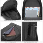 cxs-622 Multifunctional Oxford Laptop Bag Backpack - Image 5