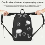 cxs-7301 Multifunctional Oxford Laptop Bag Backpack - Image 4