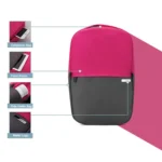 POFOKO XY Series 13.3 inch Fashion Color Matching Multi-functional Backpack Computer Bag, Size: S - Image 4