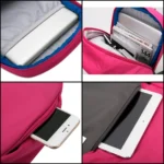 POFOKO XY Series 13.3 inch Fashion Color Matching Multi-functional Backpack Computer Bag, Size: S - Image 10