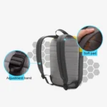 POFOKO XY Series 14-15.4 inch Fashion Color Matching Multi-functional Backpack Computer Bag, Size: M - Image 8