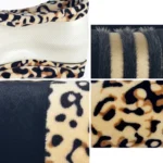 Leopard Grain Steering Wheel Cover, Adaptation Steering Wheel Diameter: 37-38 cm - Image 4