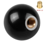 Black 8 Ball Shift Knob for Automatic Gear Shifer, Adapter Size: M10x 1.25 - Image 4