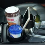 SB-1088 5 in 1 Auto Multi-functional Cup Holder Smartphone Drink Sunglasses Card Coin Small Accessories Holder - Image 9