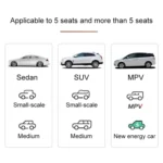 Universal Car Travel Inflatable Mattress Air Bed Camping Back Seat Couch, Size: 90 x 135cm - Image 9