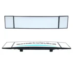SHUNWEI Large Car Three-Fold Curve Surface Rear View Mirror Reverse Wide Angle Adjustable Angle Auxiliary Blind Area Retroreflector Reversing Wide-angle Lens - Image 3