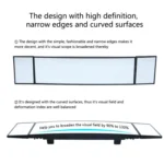 SHUNWEI Large Car Three-Fold Curve Surface Rear View Mirror Reverse Wide Angle Adjustable Angle Auxiliary Blind Area Retroreflector Reversing Wide-angle Lens - Image 6