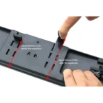 SHUNWEI Large Car Three-Fold Curve Surface Rear View Mirror Reverse Wide Angle Adjustable Angle Auxiliary Blind Area Retroreflector Reversing Wide-angle Lens - Image 9