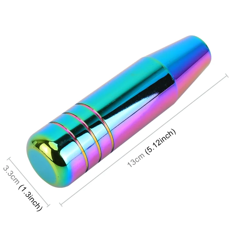 CMS0918_2.webp Universal Colorful Long Strip Shape Car Gear Shift Knob Modified Shifter Lever Knob, Length: 13cm - Image 3