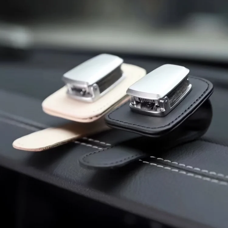 CMS0934B_8.webp Car Multi-functional Sunglasses Clip Holder - Image 9