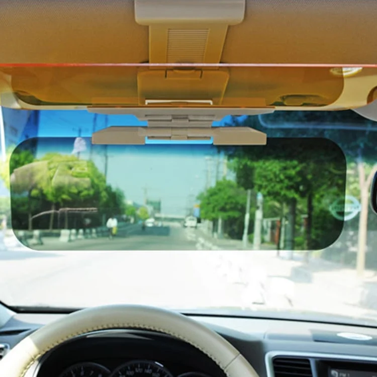 CMS1032_6.webp 2 in 1 HD Car Anti-Glare Dazzling  Day Night Vision Driving Mirror Sun Visors - Image 7