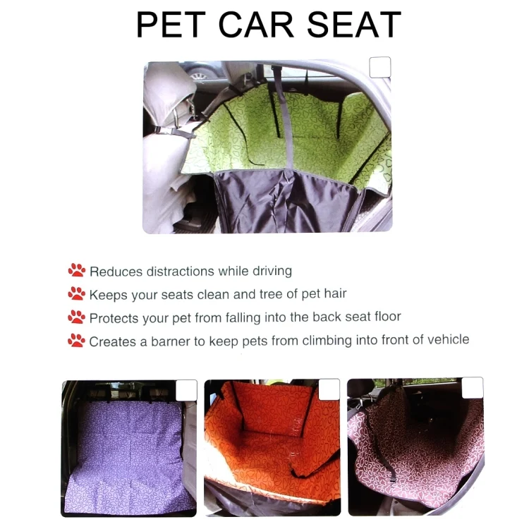 CMS1352_6.webp Nonslip Folding Car Front Seat Pattern Cover Pet Cat Dog Cushion Mat, Size: 100 x 50 x 0.1 cm - Image 7