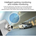 V100 7 inch LCD Touch Screen Rear View Mirror Car Recorder with Separate Camera, 170 Degree Wide Angle Viewing, Support Night Vision / Loop Video / Motion Detection / G-Sensor / TF Card - Image 11