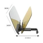 3R-2146 Car Double Side Anti-Glare Dazzling Goggle Driving Mirror Sun Visors - Image 4