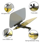 3R-2146 Car Double Side Anti-Glare Dazzling Goggle Driving Mirror Sun Visors - Image 5