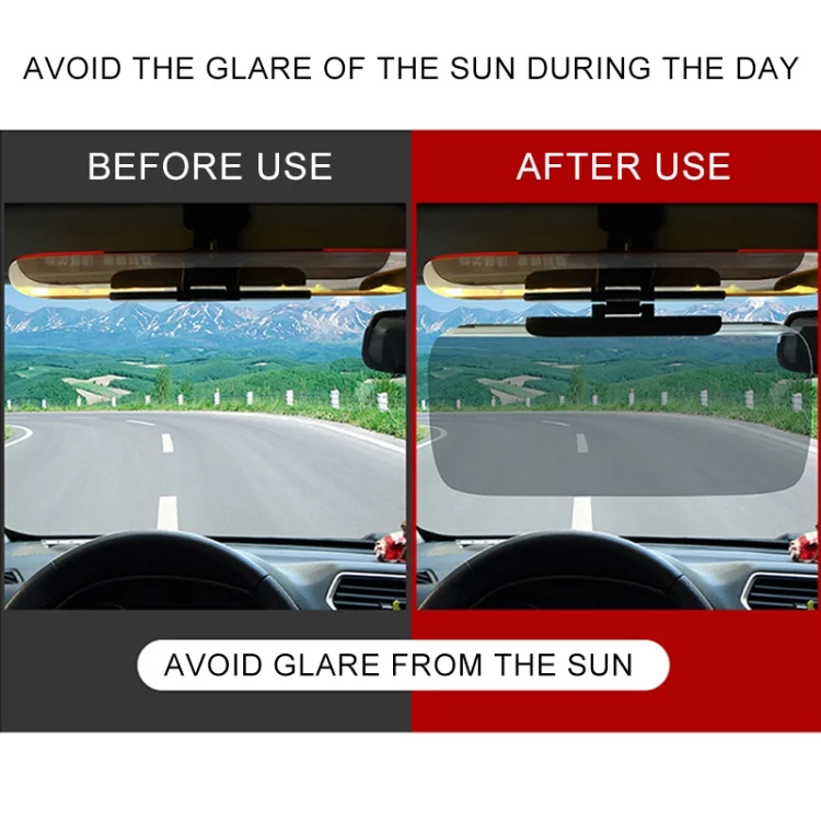 CMS1377_7.webp 3R-2146 Car Double Side Anti-Glare Dazzling Goggle Driving Mirror Sun Visors - Image 8