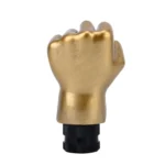 Universal Fist Shape Aluminum Manual or Automatic Gear Shift Knob Compatible with Three Rubber Covers Fit for All Car - Image 3