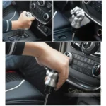 Universal Fist Shape Aluminum Manual or Automatic Gear Shift Knob Compatible with Three Rubber Covers Fit for All Car - Image 8