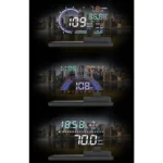 H6 Multi-function Car Smartphone Navigation Head Up Display Holder for 6 Inch Smartphone - Image 14