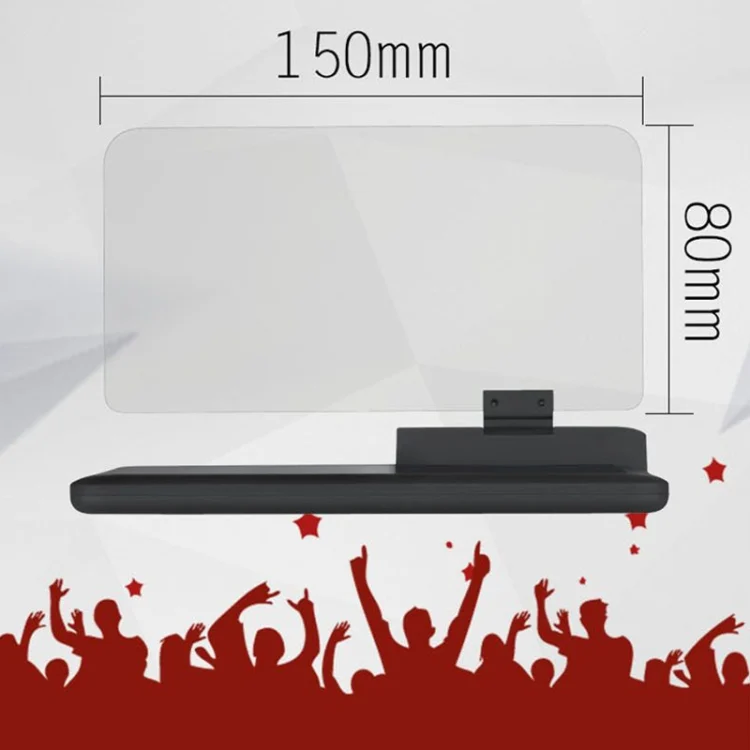 CMS1924_2.webp H6 Multi-function Car Smartphone Navigation Head Up Display Holder for 6 Inch Smartphone - Image 3