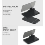 H6 Multi-function Car Smartphone Navigation Head Up Display Holder for 6 Inch Smartphone - Image 8
