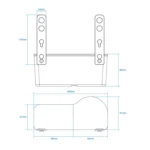SHUNWEI SD-1510 Multi-functional Car Cup Phone Backseat Holder - Image 6
