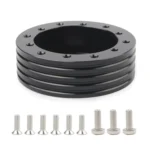 Car Hub for 6-Hole to 3-Hole Steering Wheel Adapter Boss Kit Steering Wheel Spacer Bolts
