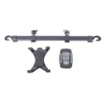 IMOUNT Car Headrest Mount 2 in 1 Car Back Seat Headrest Mount Tablet and Phone Holder with 360 Degree Adjustable Rotatio, For iPhone, Galaxy, Huawei, Xiaomi, Sony, LG, HTC, Google and other Smartphones, iPad, Tablet, Phone - Image 4
