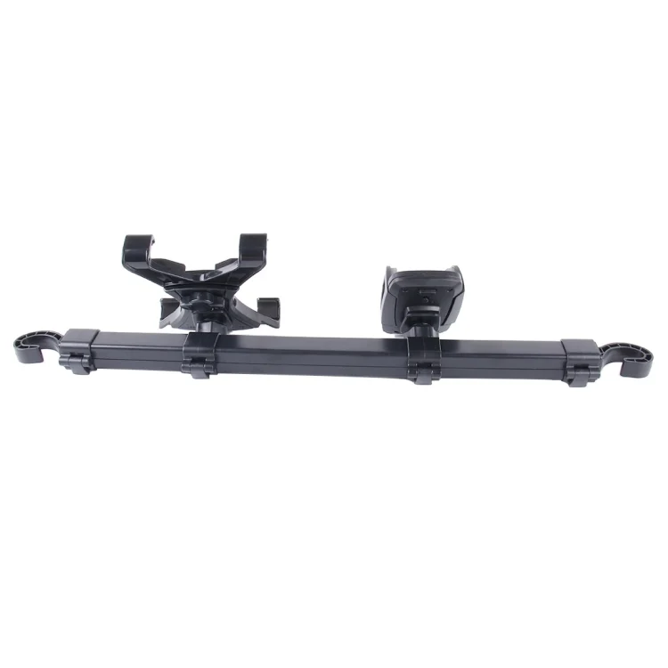 CMS2611_4.webp IMOUNT Car Headrest Mount 2 in 1 Car Back Seat Headrest Mount Tablet and Phone Holder with 360 Degree Adjustable Rotatio, For iPhone, Galaxy, Huawei, Xiaomi, Sony, LG, HTC, Google and other Smartphones, iPad, Tablet, Phone - Image 5
