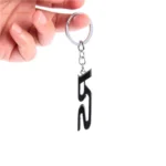 Modified Car Keychain Waist Hung With Letters Shape Decoration - Image 4