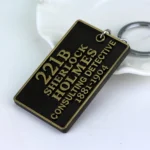 Detective Sherlock 221B Key Chain Car Key Ring Multi-functional Tool Key Holder Key Chains Rings Holder Pendant  Auto Parts - Image 3