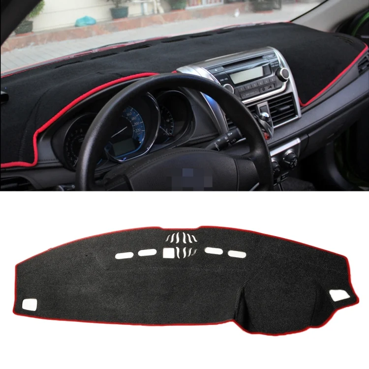 Left-hand Drive Dark Mat Car Dashboard Cover Car Light Pad Instrument Panel Sunscreen Car Mats for Land Rover Discovery 4, Please note the model and year