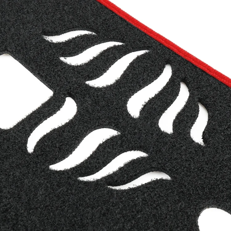 CMS2872R_3.webp Left-hand Drive Dark Mat Car Dashboard Cover Car Light Pad Instrument Panel Sunscreen Car Mats for Land Rover Discovery 4, Please note the model and year - Image 4