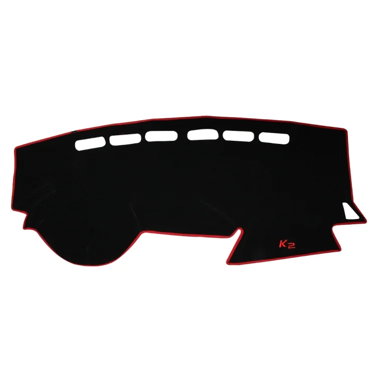 CMS2874R_1.webp Left-hand Drive Car Light Instrument Panel Sunscreen Dashboard Mats Cover for Kia K2, Please Note Model and Year - Image 2