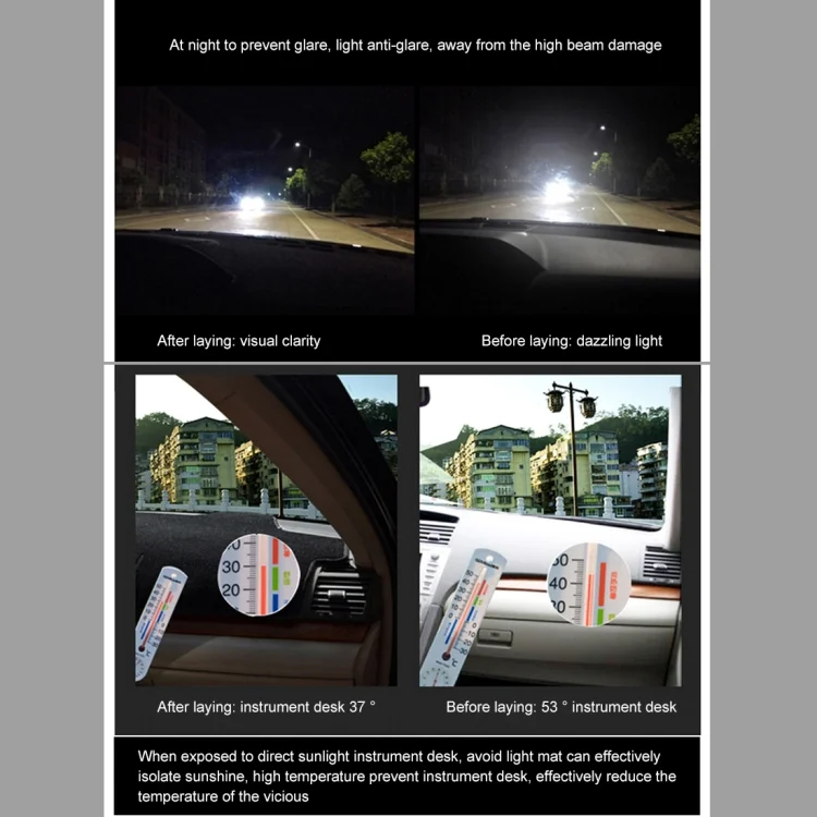 CMS2874R_7.webp Left-hand Drive Car Light Instrument Panel Sunscreen Dashboard Mats Cover for Kia K2, Please Note Model and Year - Image 8