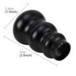 Universal Gourd Shape Car Gear Shift Knob Modified Car Gear Shift Knob Auto Transmission Shift Lever Knob Gear Knobs - Image 4