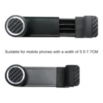 3R-1008 Universal Car Simple Style Mount Bracket Phone Holder for 55-77mm Mobile Phone - Image 4