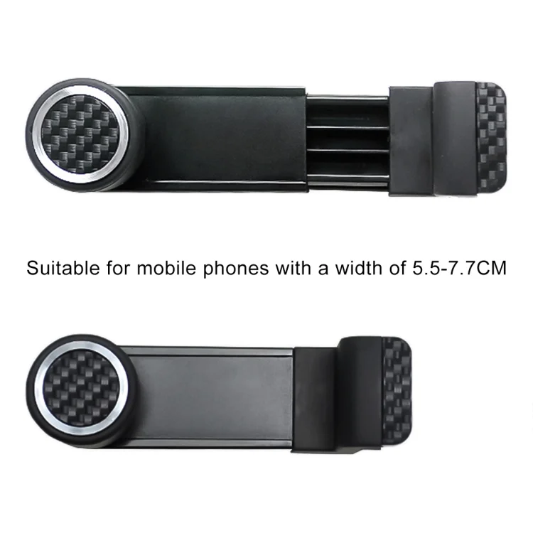 CMS3106_3.webp 3R-1008 Universal Car Simple Style Mount Bracket Phone Holder for 55-77mm Mobile Phone - Image 4