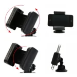 3R-1005 Universal Car Suction Cup Mount Bracket Phone Holder for 68-80mm Mobile Phone - Image 7
