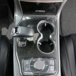 2 PCS Car Water Cup Panel Carbon Fiber Decorative Sticker for Jeep Grand Cherokee 2014-2015 - Image 6