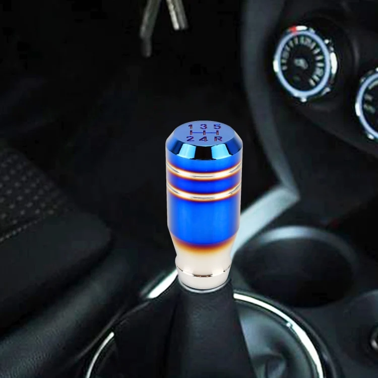 CMS3179.webp Universal Car Gear Shift Knob Modified Car Gear Shift Knob 5 Speed Manual Auto Transmission Shift Lever Knob Colorful Gear Knobs - Image 1