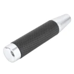 Metal Leather Long Column Car Shift Knob, Size: 18x3.3cm - Image 2